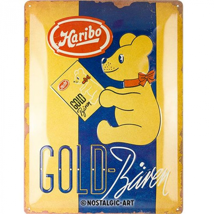 Blechschild Haribo Goldbären 1